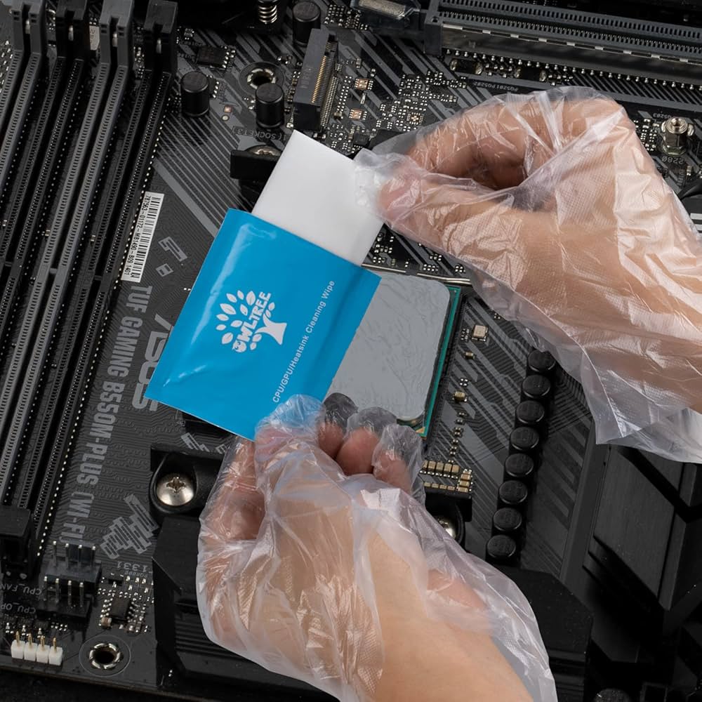 Thermal paste removal